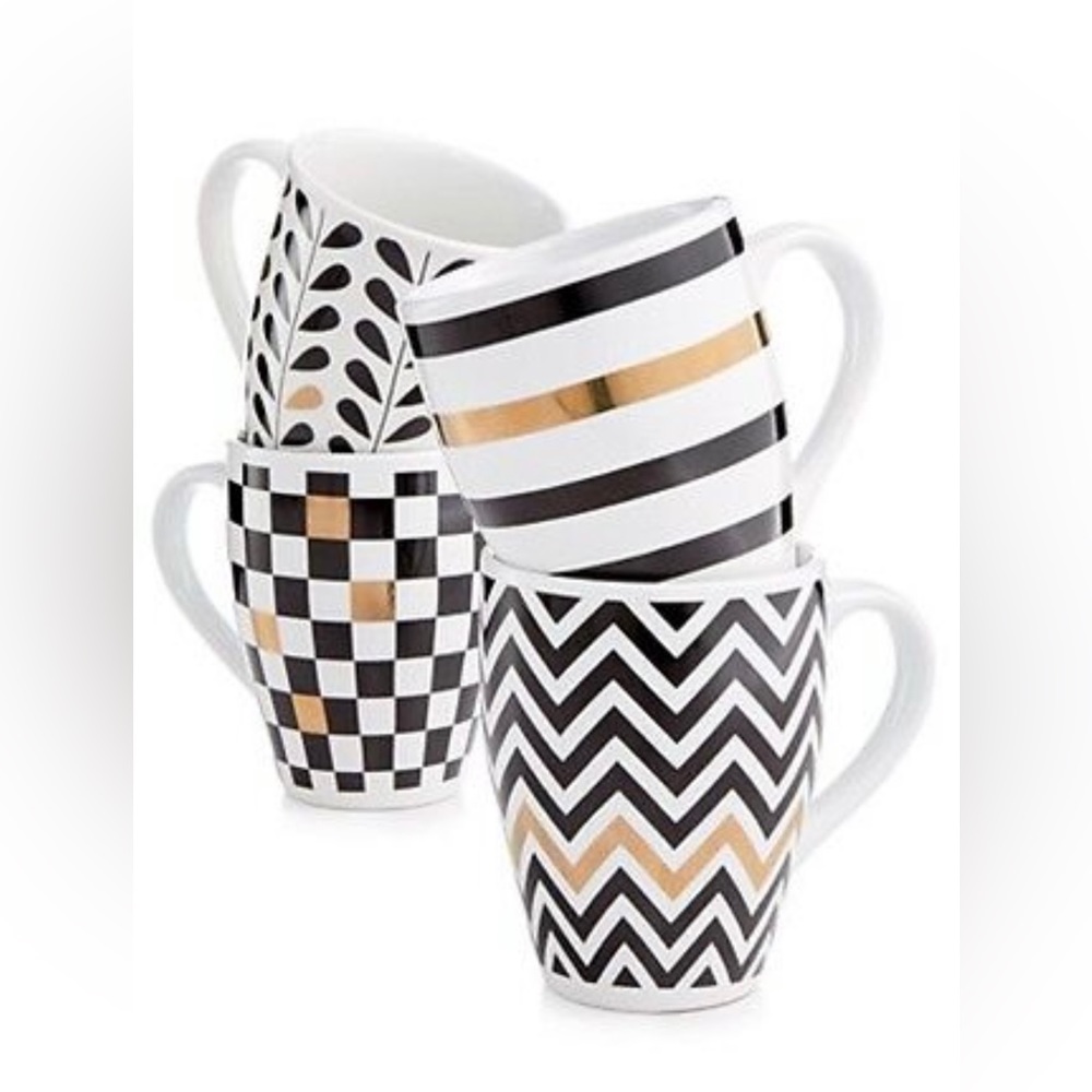 Set of 4 Macys Coffee Mugs